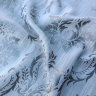 Портьерная ткань хлопок Дамаск Серебро